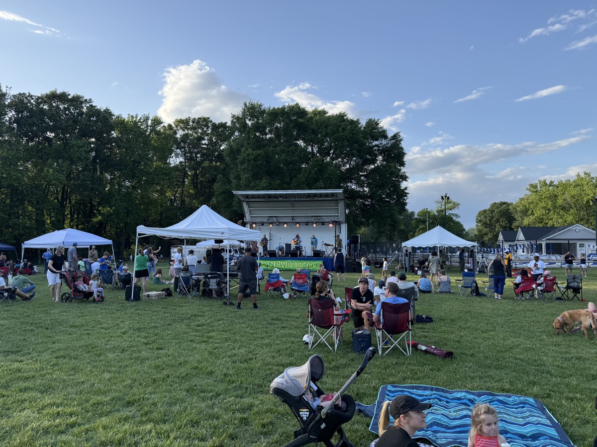 Waynewoodstock 2025 — crowd enjoying live music on the main stage