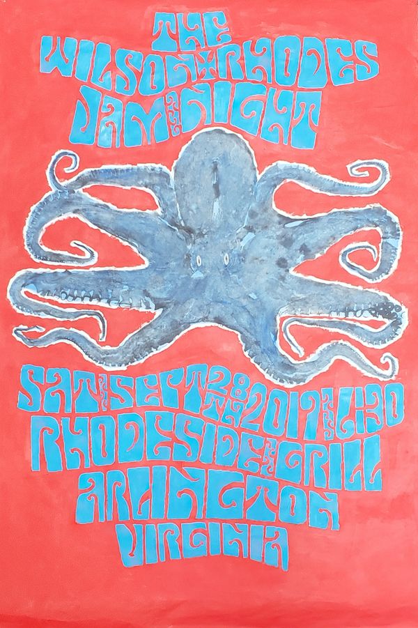 Jammie the Octopus — W&R Jams mascot